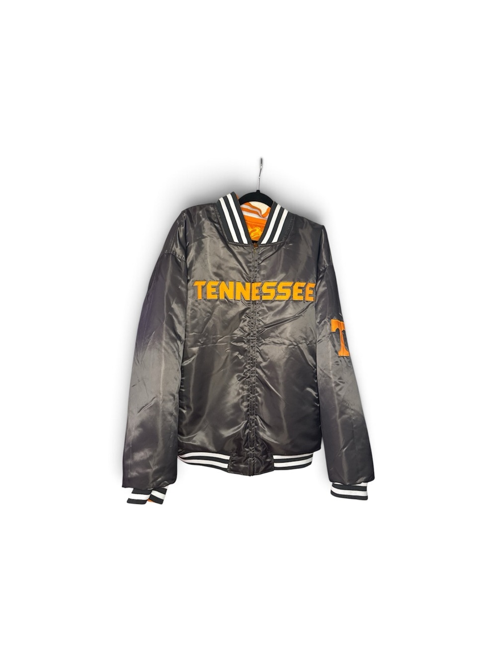 Tennessee Volunteers Men’s 2XL Reversible Winter Coat Jacket Orange Gray NEW